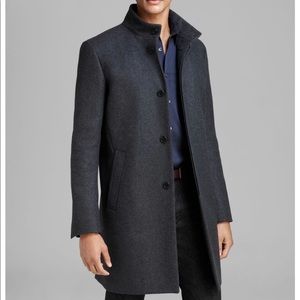 theory men's wool coats & jackets